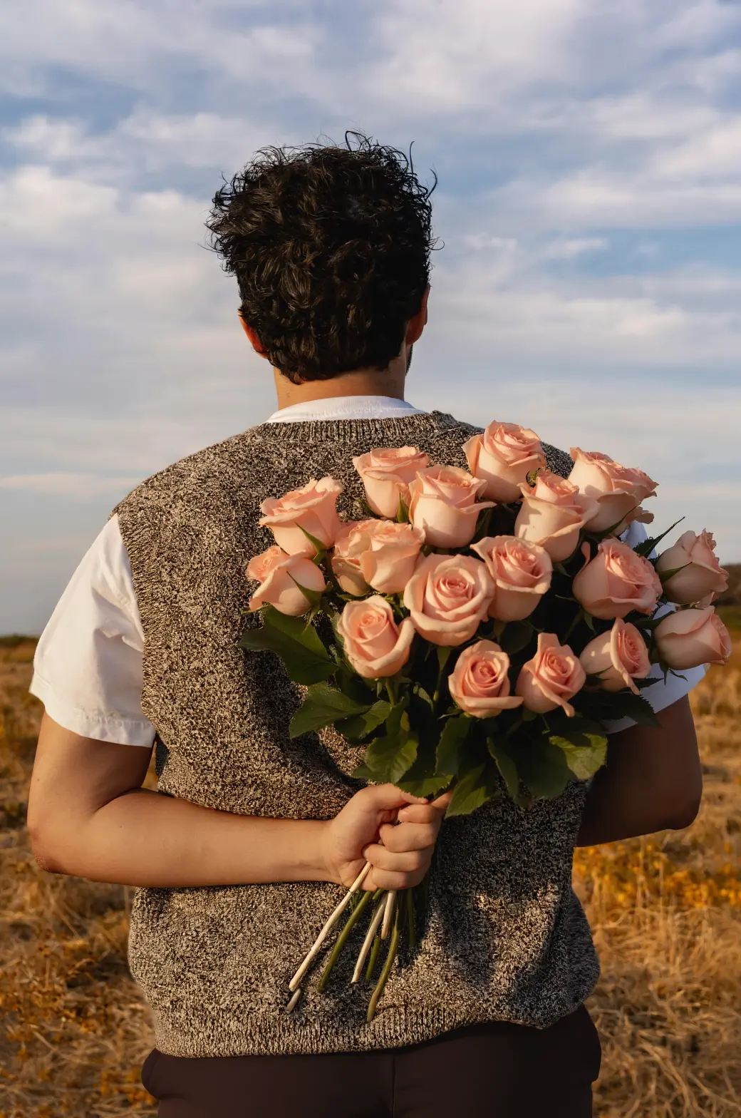 Orange flowers changed to roses